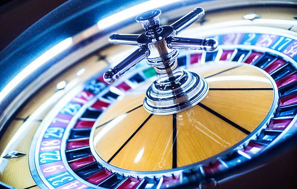 live roulette table closeup